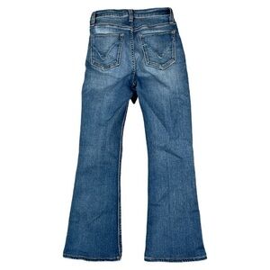 Hudson Jeans Holly Flare Jeans Cropped High Rise Stretch Women’s Size‎ 24